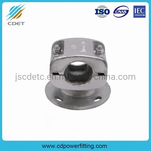 China Substation Hardware Accessories Fixed Support Tubular Busbar Clamp Fitting