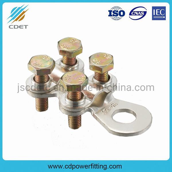 China Terminal Bolted Copper Jointing Brass Clamp Lugs Connector