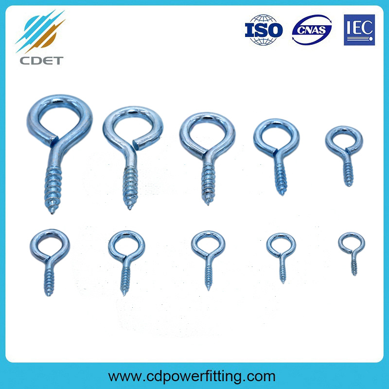 China 
                China Zinc Plated Self-Drilling Wood Pole Eye Hook Screw
              manufacture and supplier