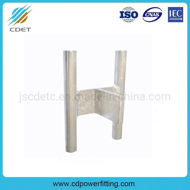 Compression Type Aluminum Double Conductor Tee Connector