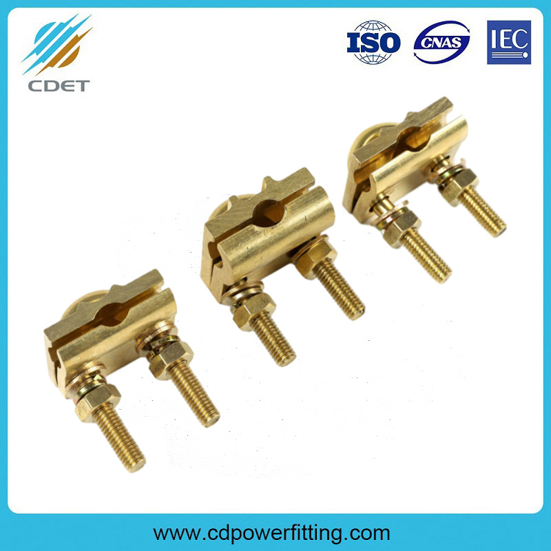 China 
                Copper Alloy U Type Grounding Earth Rod Connector
              manufacture and supplier