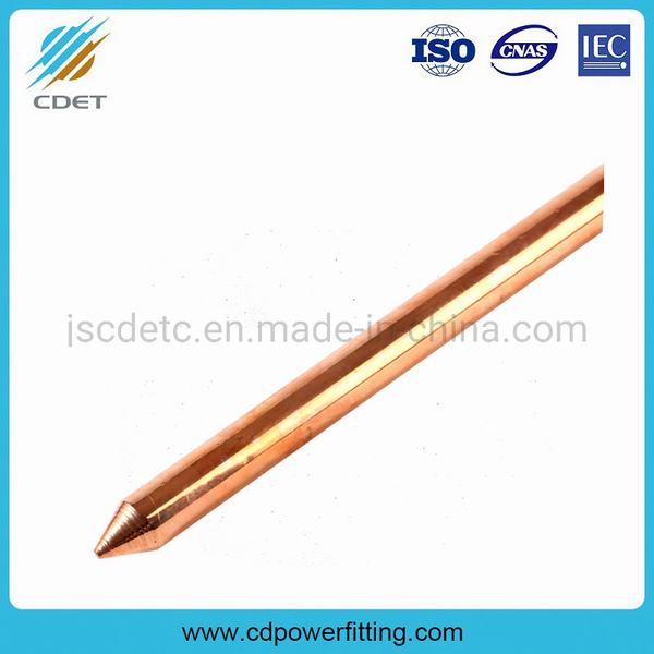 China 
                        Copper Bonded Ground Grounding Earth Rod
                      manufacture and supplier