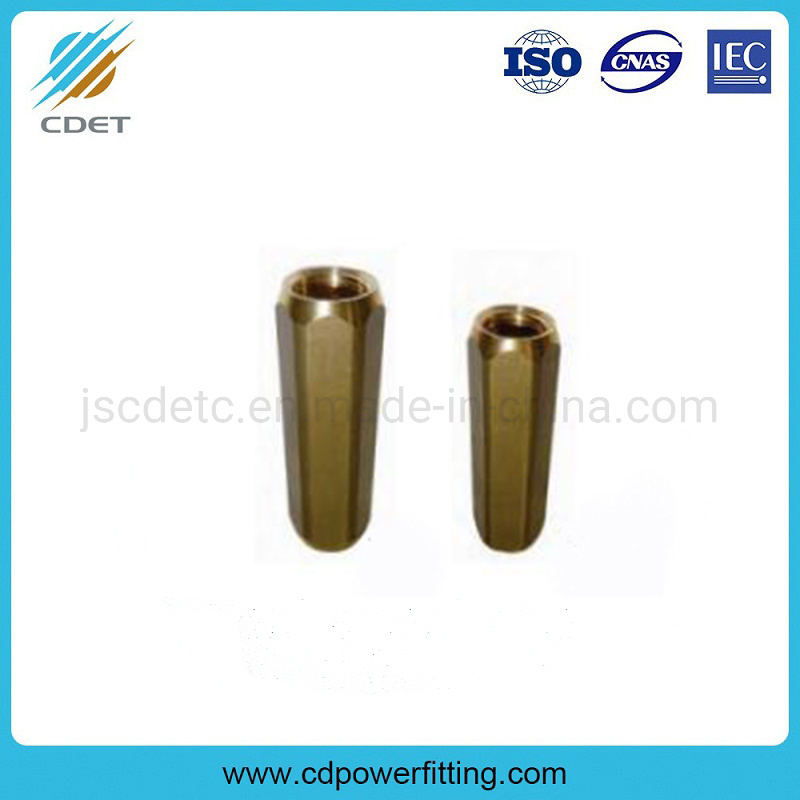 China 
                        Copper Bonded Steel Earth Rod Copper Coupling
                      manufacture and supplier