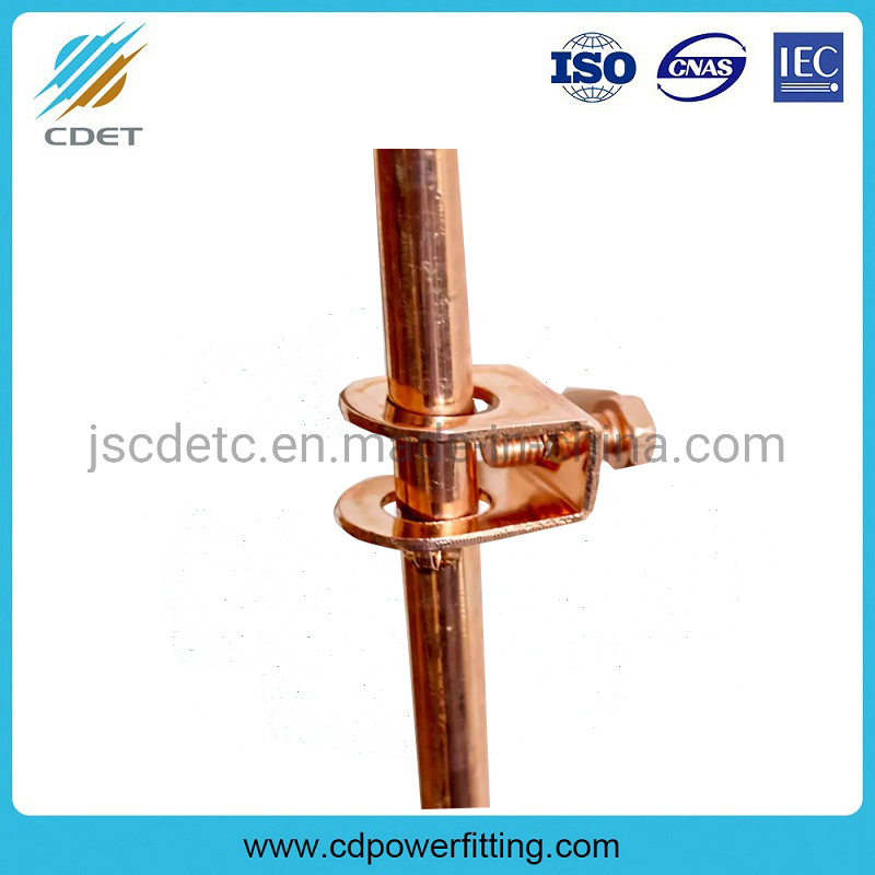 
                Copper Bonded Steel Ground Earth Rod Clamp
            