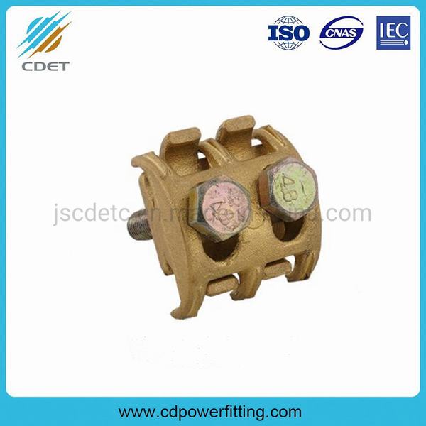 China 
                                 Pg de compresión de cobre Latón tipo abrazadera atornillada paralelo conectores Groove                              fabricante y proveedor