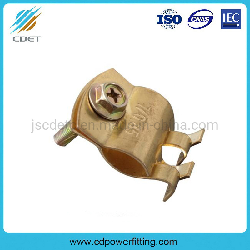 
                Copper Tap Grounding Earth Rod Connector
            