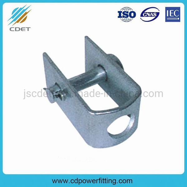 Electric Steel Plate Pole Cable Fitting U Clevis Tongue