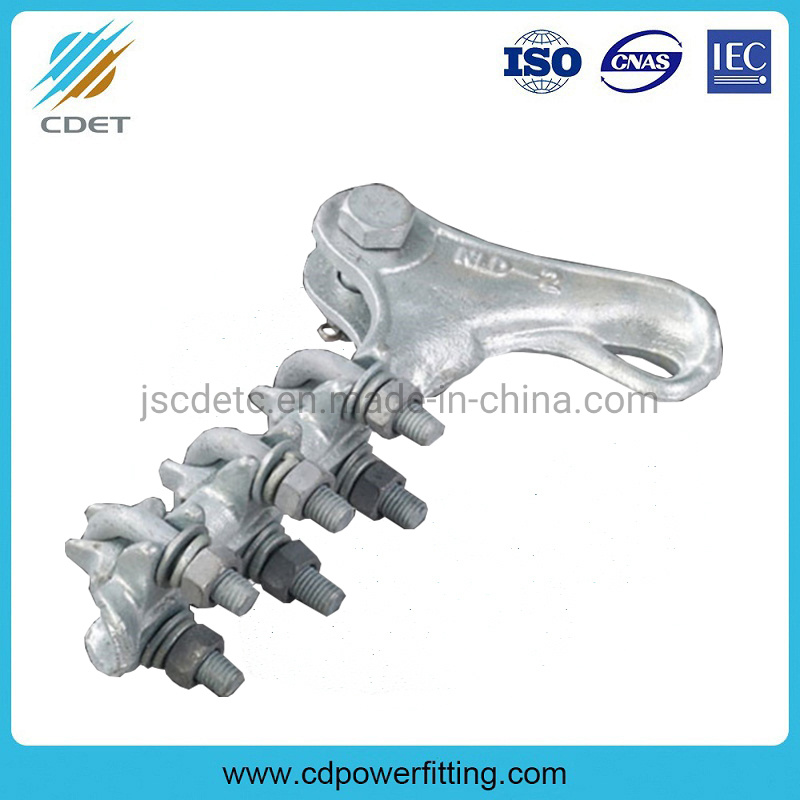 China 
                Galvanized Bolted Type Malleable Iron Dead End Tension Strain Clamp
              manufacture and supplier