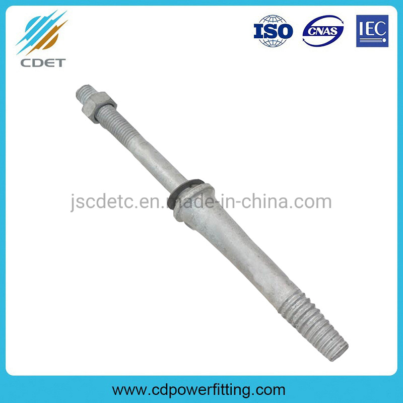China 
                Glavanized Steel Pin Spindle for Insulators
              manufacture and supplier