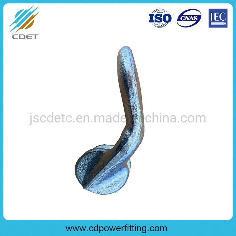 China 
                Hot-DIP Galvanized Forged Sigle Strand Angle Thimble Eyelet
              manufacture and supplier