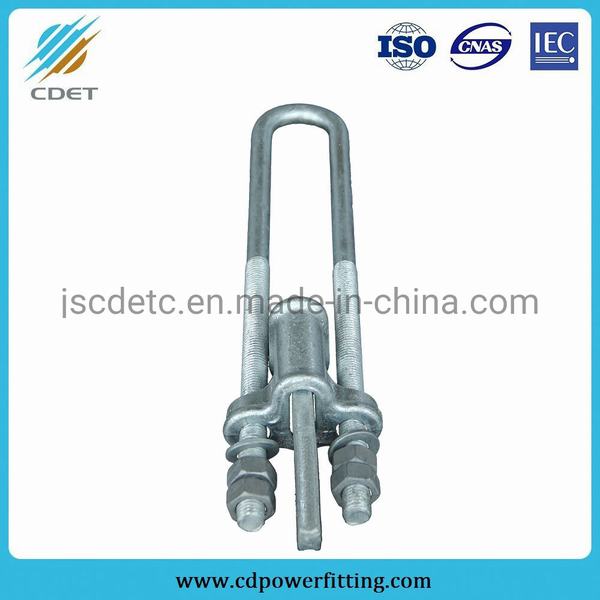China 
                        Hot-DIP Galvanized Steel Adjustable Nut Wedge Clamp
                      manufacture and supplier