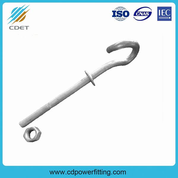 China 
                        Hot-DIP Galvanized Steel Foundation Anchor Bolt
                      manufacture and supplier
