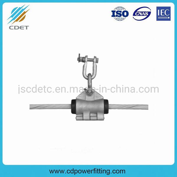 Hot DIP Galvanized Steel Guy Grip Suspension Clamp for ADSS/Opgw