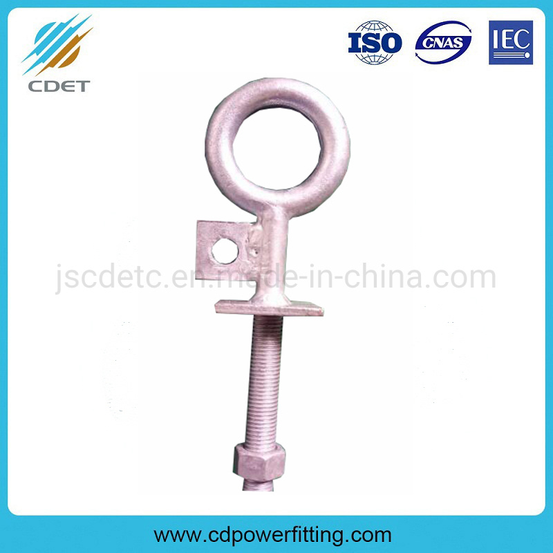 Hot-DIP Galvanized Wing Forged Eye Bolt