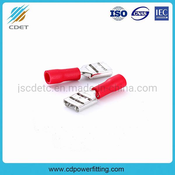 China 
                        Insulated Spade Wire Connector Electrical Crimp Terminal
                      manufacture and supplier