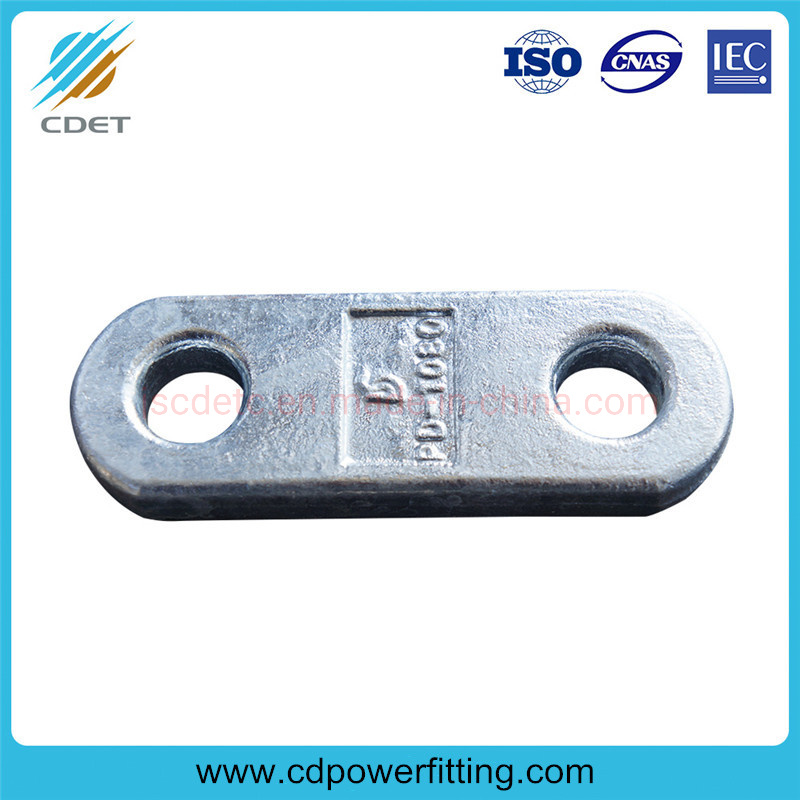 Line Hardware Hot-DIP Galvanized Strap Connection Parallel Clevis