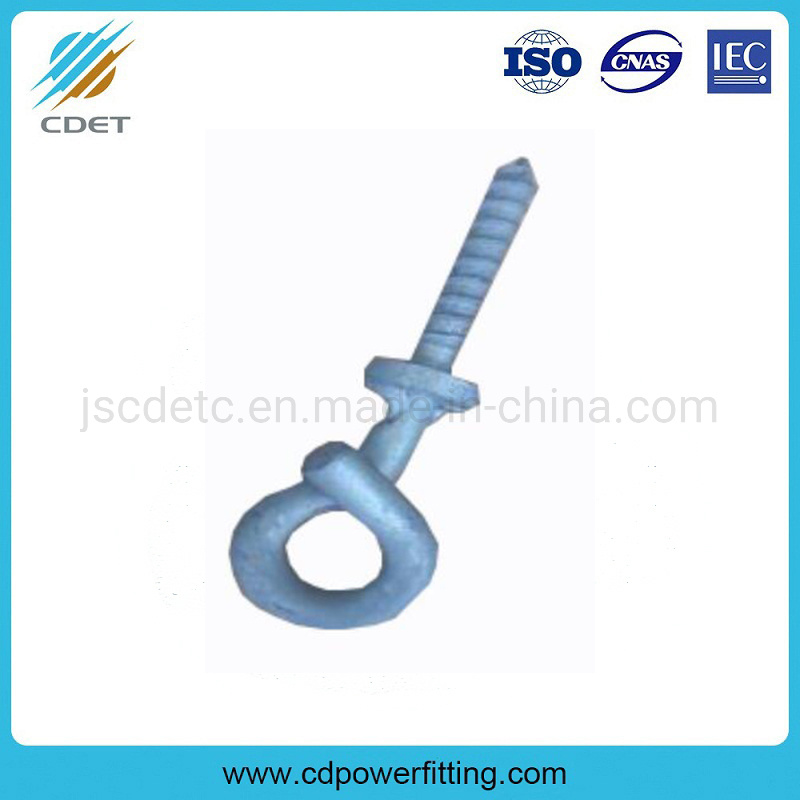 China 
                Pole Hardware Self-Drilling Pigtail Hook Screwe Bolt
              manufacture and supplier