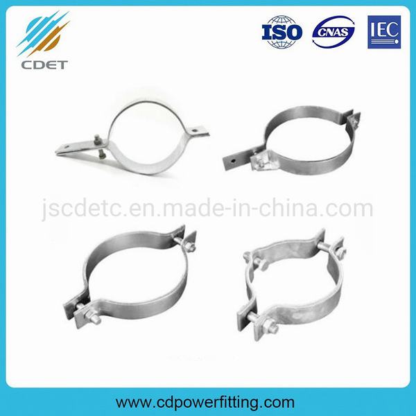Chine 
                                 Ligne de poteaux Pôle matériel le collier de serrage                              fabrication et fournisseur