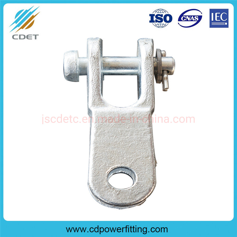 Power Fitting Hot-DIP Galvanized Twisted Double Hanging Clevis Tongue
