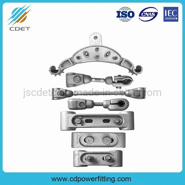 Power Line Fitting Two Bundle Spacer Damper