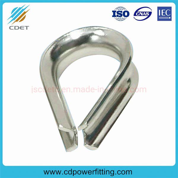 China 
                        Stainless Steel Rigging Loop Wire Rope Thimble
                      manufacture and supplier