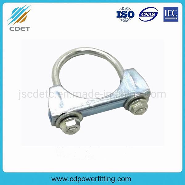 Stainless Steel U-Shape Bolt Saddle Wire Rope Clamp