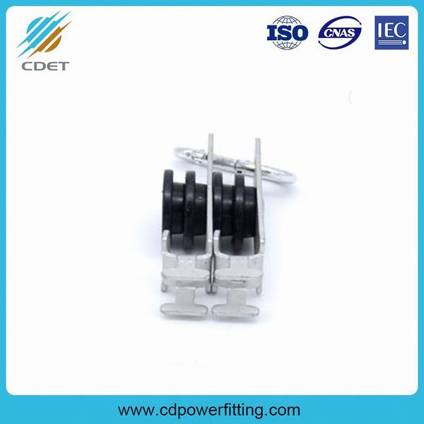 China 
                        Two Pairs FTTH Fiber Cable Suspension Clamp
                      manufacture and supplier