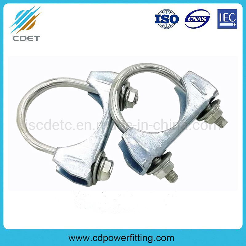 U Type Universal Heavy Duty Saddle Exhaust Pipe Clamp