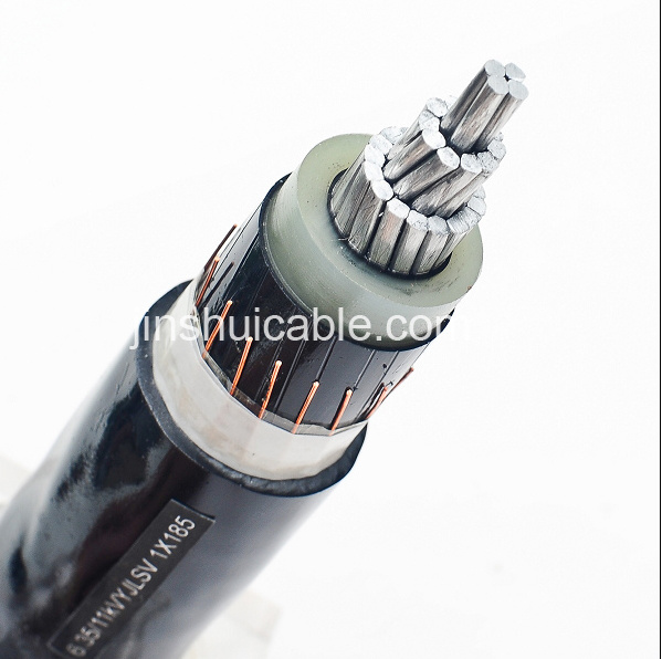 
                Изолированный XLPE XLPE кабель и кабель питания 0.6/1-35кв
            