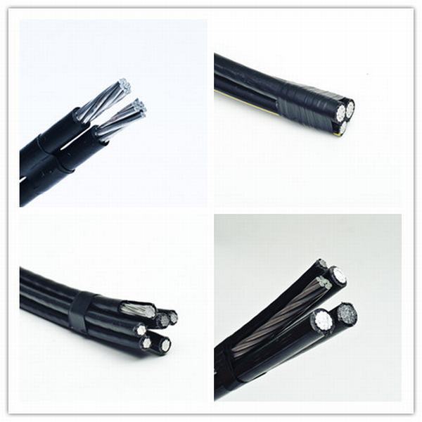 China 
                                 0.6/1kv ABC caída de servicio de cable Cable XLPE aislamiento del cable de aluminio                              fabricante y proveedor