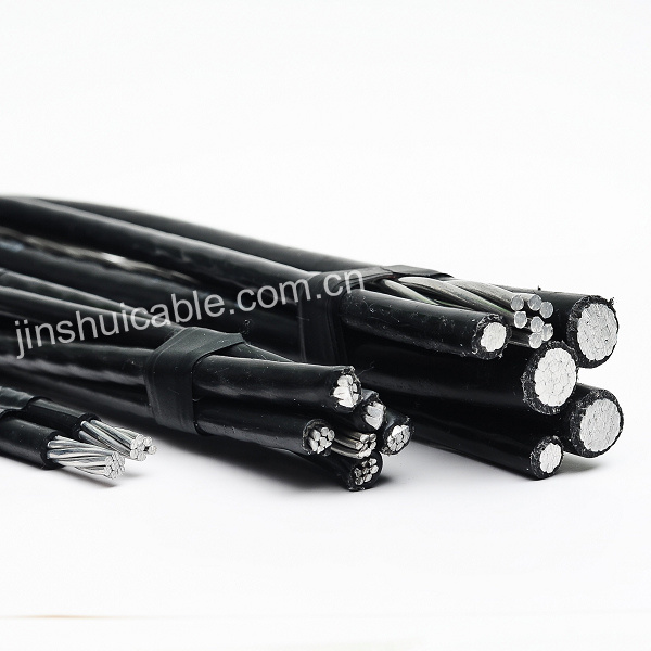 0.6/1kv Aerial Electric Cable 3*70+54, 6+16mm ABC Overhead Cable