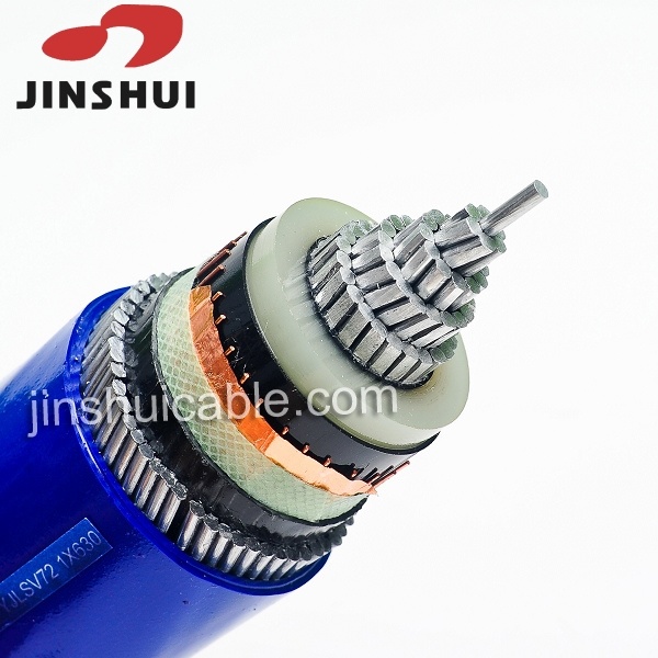 
                0,6/1kV cable de alimentación Cu/XLPE cable de alimentación blindado de alambre de acero
            
