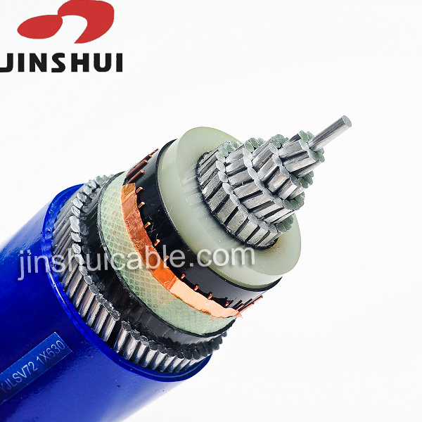 
                Basse tension kv 0.6/195mm2 conducteur de cuivre/aluminium XLPE/isolation PVC blindés Câble d′alimentation électrique
            