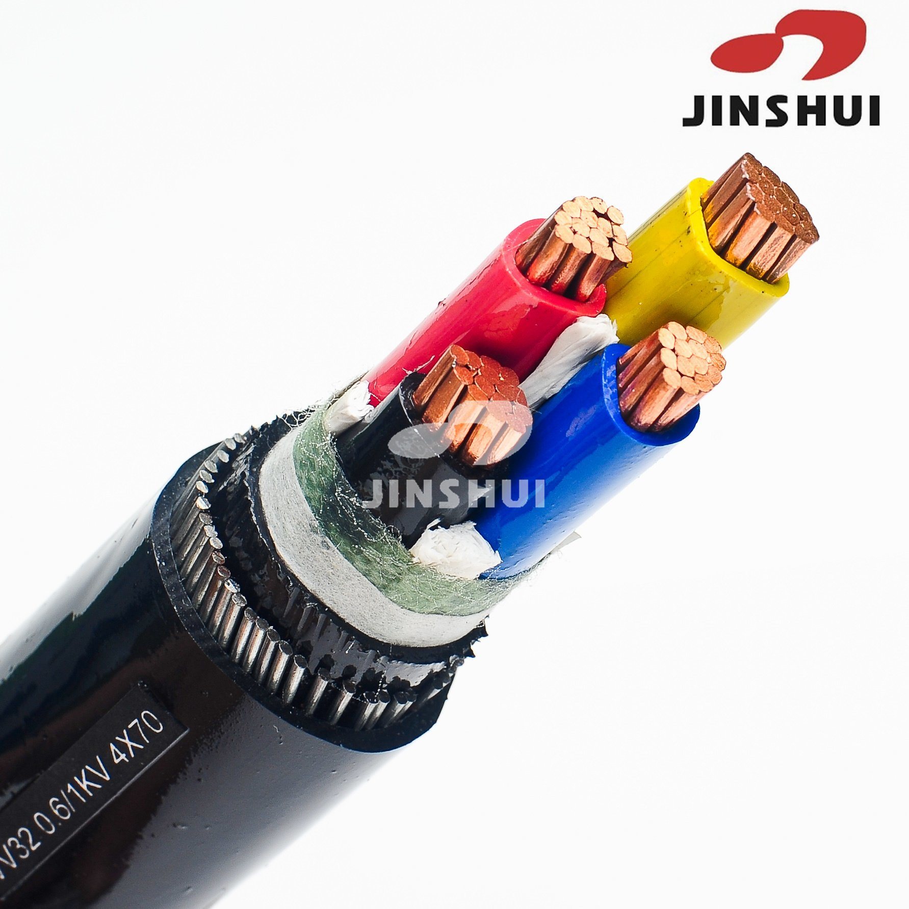 0.6/1kv Low Voltage PVC Insulated PVC Sheathed 4 Core Armoured Power Cable Price