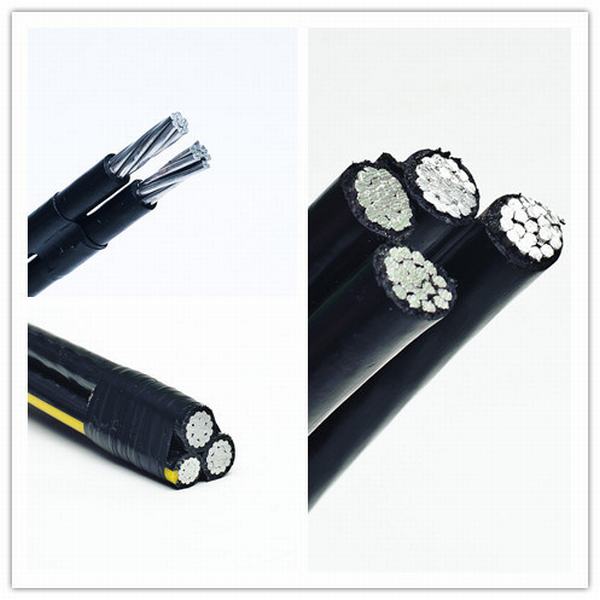 China 
                        0.6/1kv XLPE Insulated Quadruplex Service Drop Conductor Aluminum Cable
                      manufacture and supplier