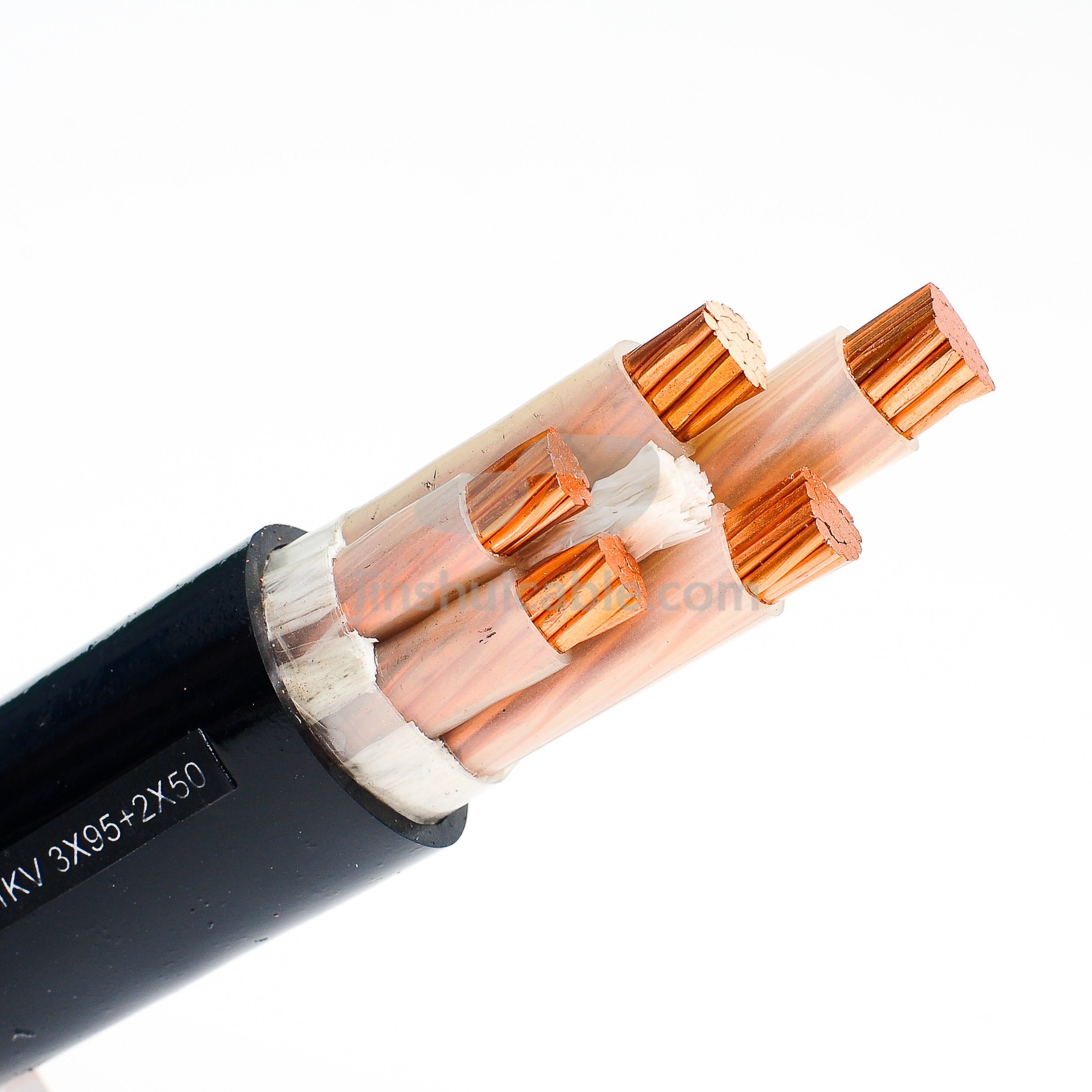 China 
                0,6/1kV aislante XLPE 3 4 núcleo PVC cable eléctrico de cobre Y cable de alimentación
              fabricante y proveedor