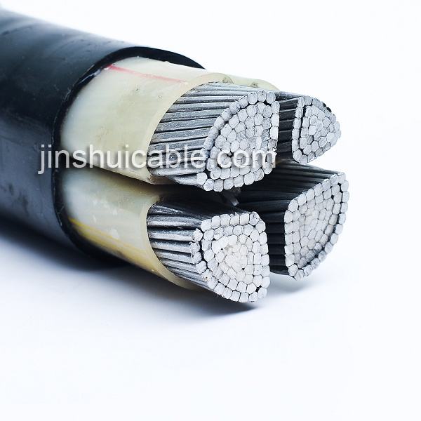 1-35kv Underground Copper Conductor XLPE Insulation PVC Jacket Power Cable