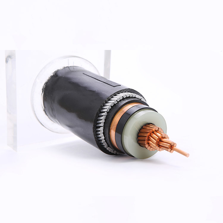 China 
                11kV 35kv cable aislado XLPE recubierto de PVC/PE de tensión media cobre Cable
              fabricante y proveedor