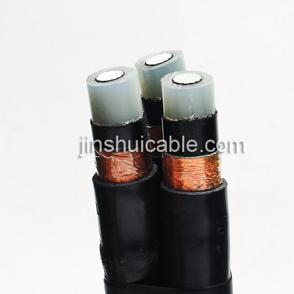 12/20kv XLPE Insulated PVC Sheathed Power Cable for Power Transmission