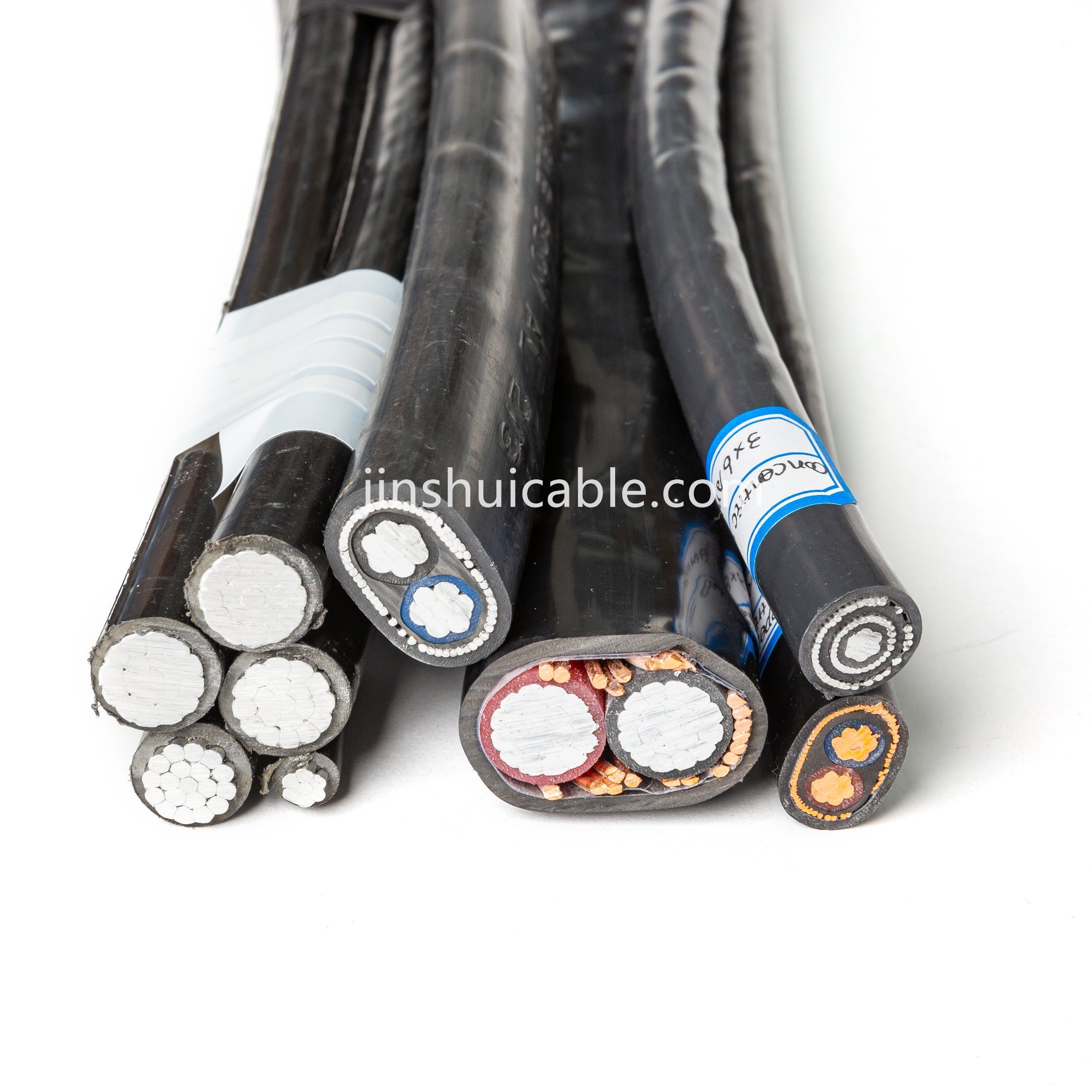 China 
                Cable concéntrico aislado de cable eléctrico XLPE conductor de cobre 2*4 AWG
              fabricante y proveedor