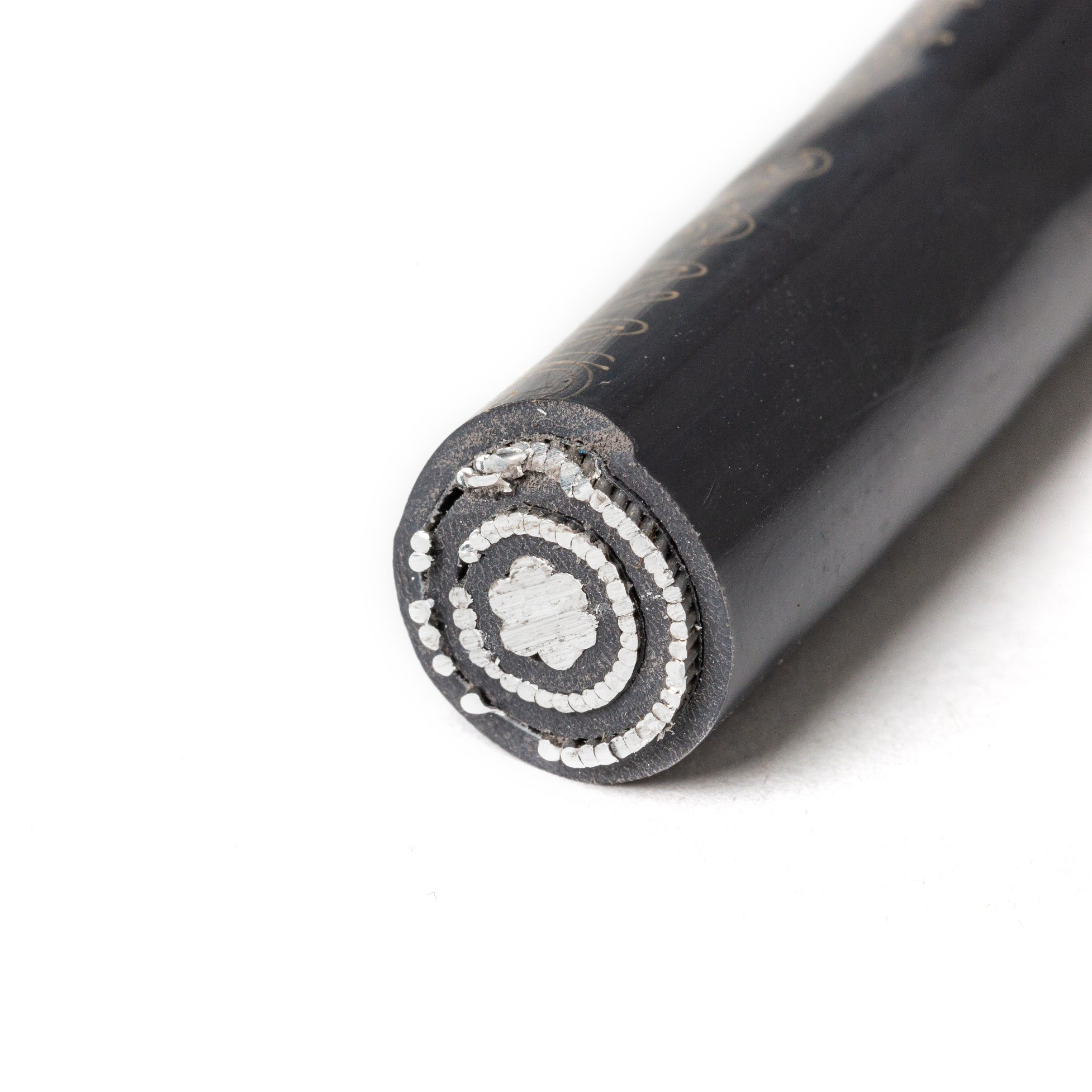 
                2x16mm 2X6AWG 0.6/1kv XLPE cable neutro concéntrico de aluminio Cable concéntrico
            