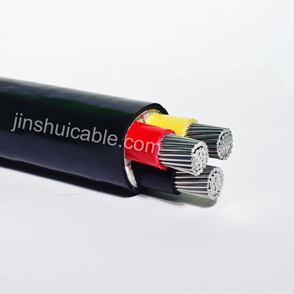 
                Basse tension 3.5kv conducteur de cuivre/aluminium XLPE/isolation PVC Câble électrique
            