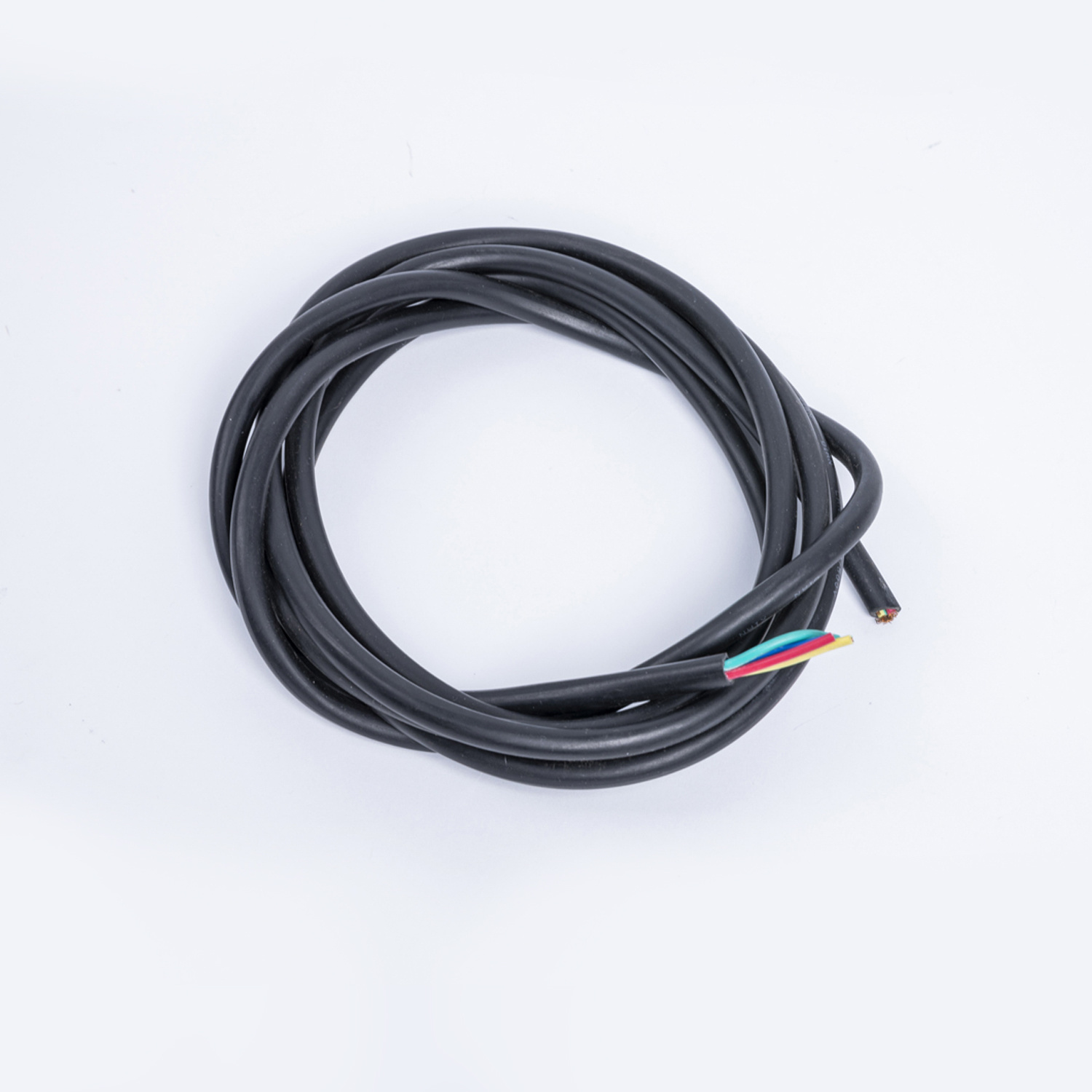 
                500V/300 cable eléctrico de cobre aislado de PVC estándar ISO
            
