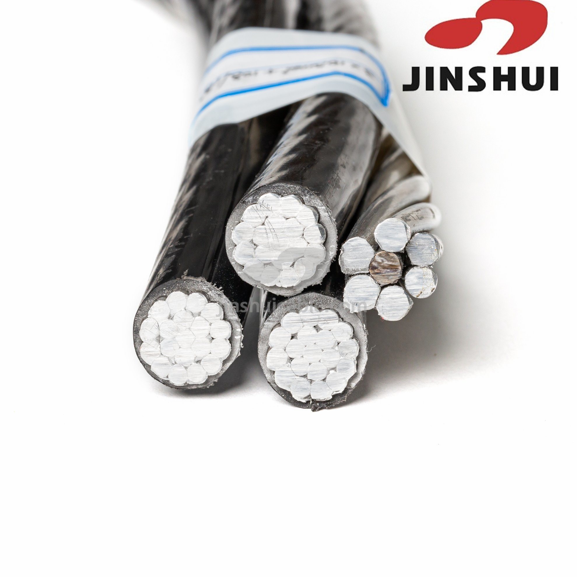 China 
                4 Core Aluminum Conductor PE/XLPE Insulation Electric Overhead Service Drop ABC Cable
              manufacture and supplier