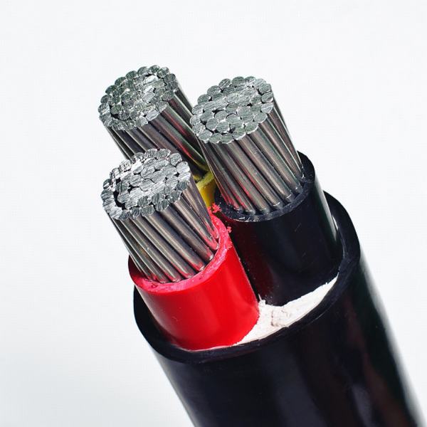 4 Core PVC Insulated and Sheathed Electric Aluminum Conductor Cable