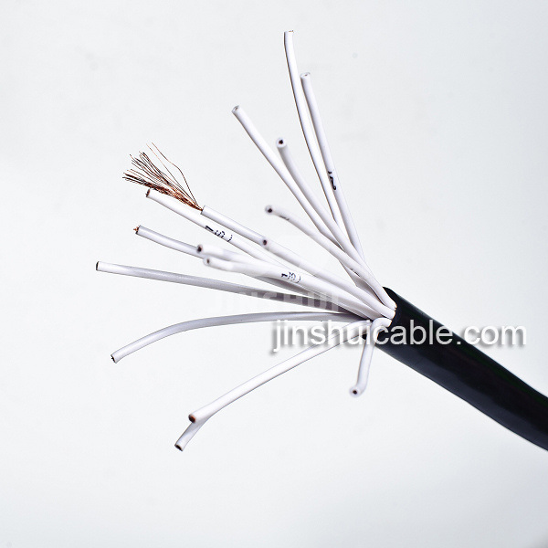 
                450/750V 1,0mm2 1,5mm2 câble en cuivre multibrins massif contrôle isolé PVC Câble
            