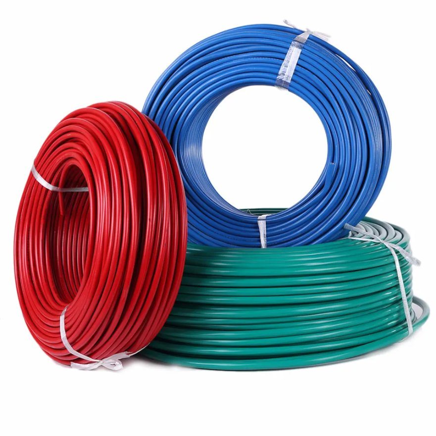 
                450750V cable de construcción de baja tensión aislamiento de PVC cable eléctrico flexible
            