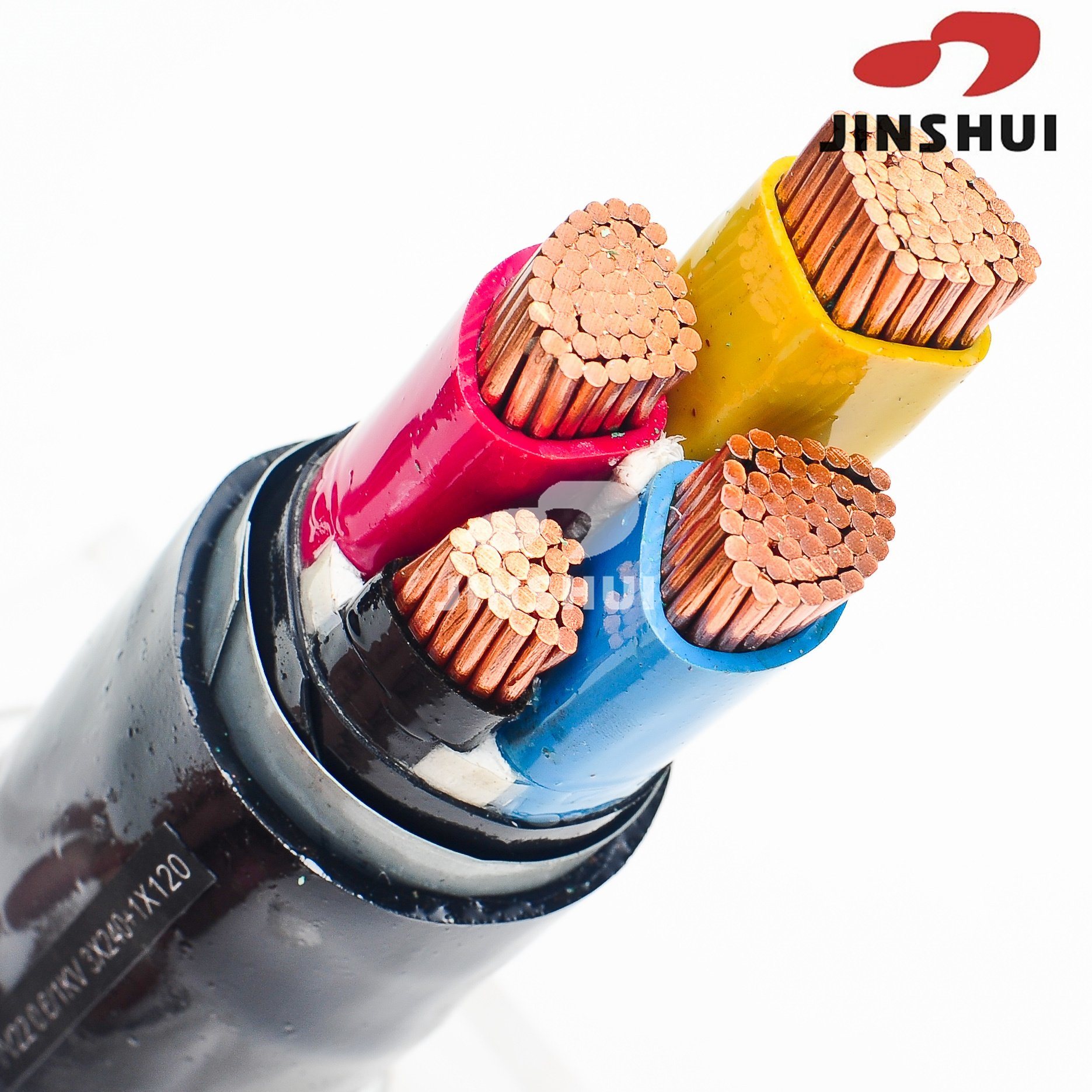 95mm 4 Core PVC Insulated Swa Copper Conductor Power Cable