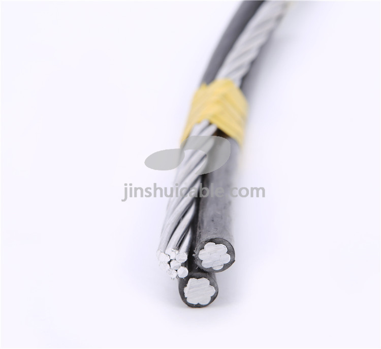 China 
                   ACSR AAC AAAC Conductor 2*6AWG+1*6AWG Overhead Aerial Bundle ABC Electrical Kabel
             im Angebot