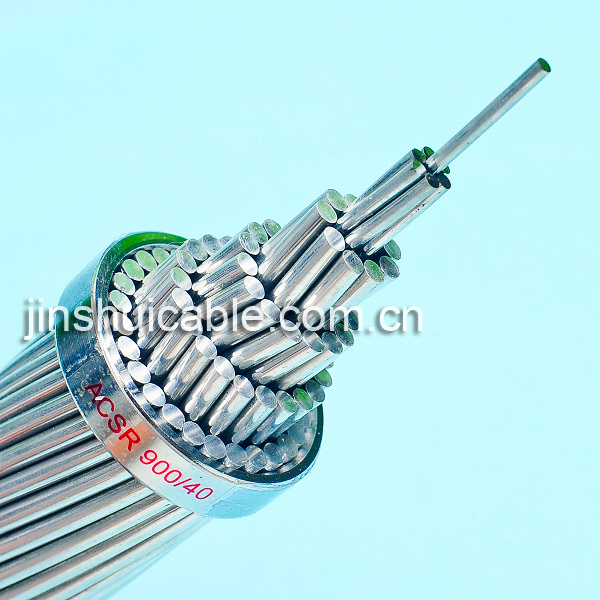 ACSR Conductor ASTM B232 Bare Aluminum Conductor Steel Reinforced Overhead Transmission Cable